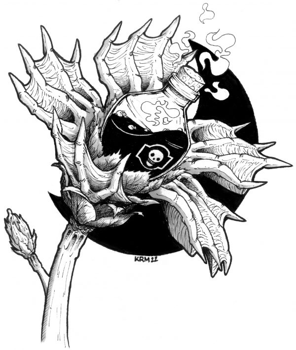 Day 20 – Bluff illustration originale